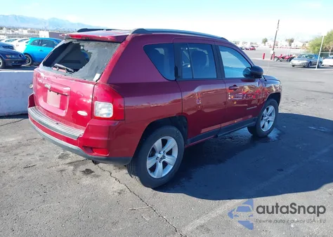 2012 Jeep Compass Latitude из США, поврежденный, VIN 1C4NJDEB0CD650366